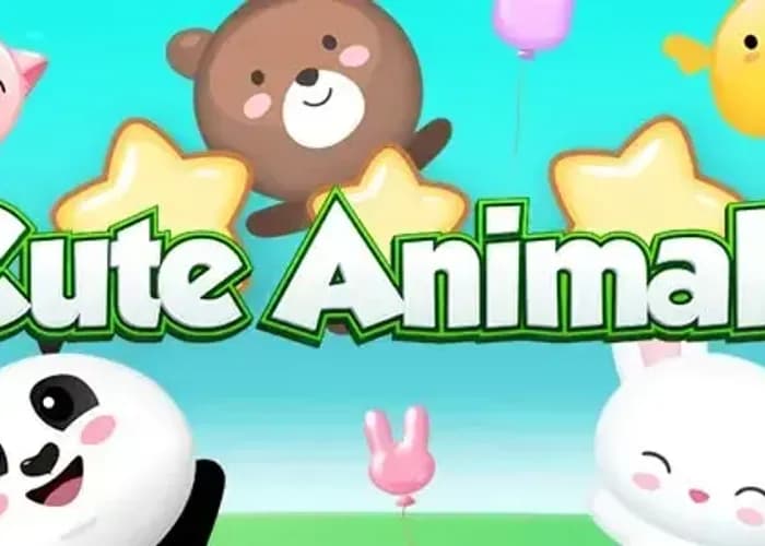A puzzle game full with adorable animals.