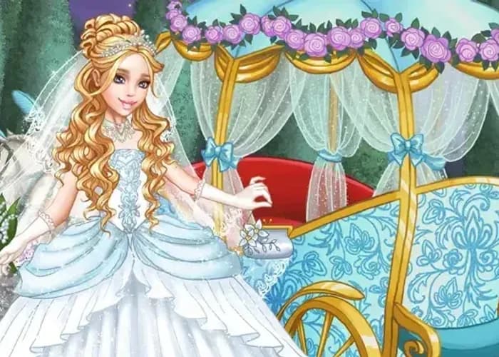 Cinderella Wedding Dress Up