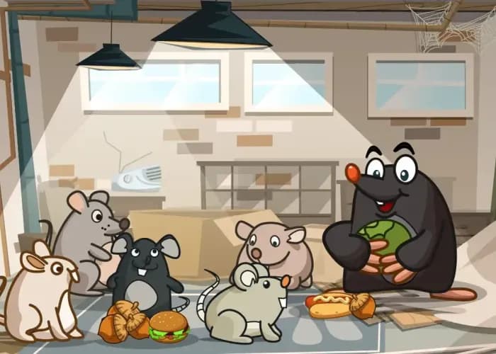 L'histoire de la Taupe - jeux pour enfants