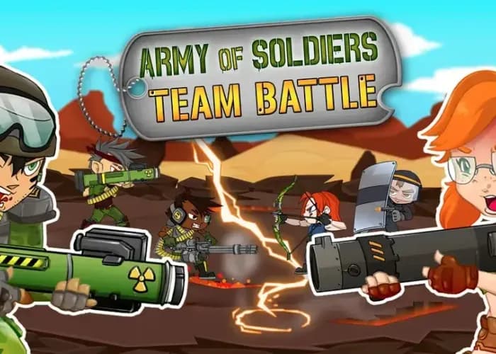 Army of soldiers : Team Battle