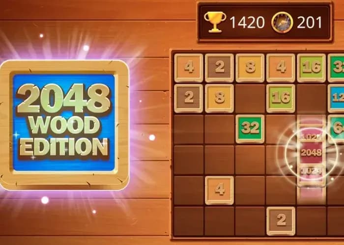 2048 Wooden Edition