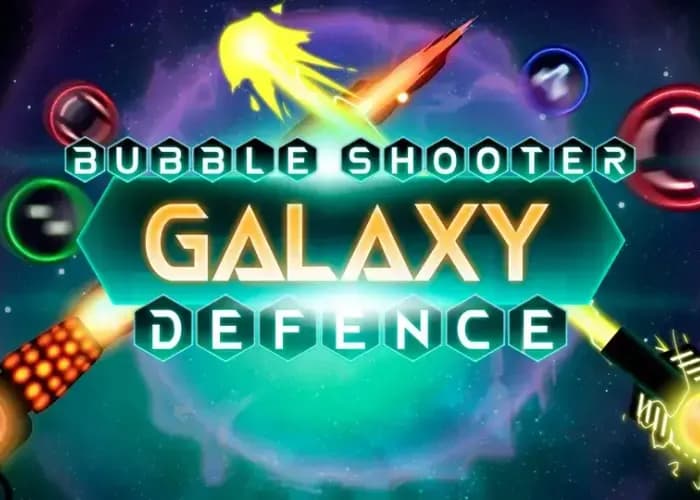 Bubble shooter : galaxy defense