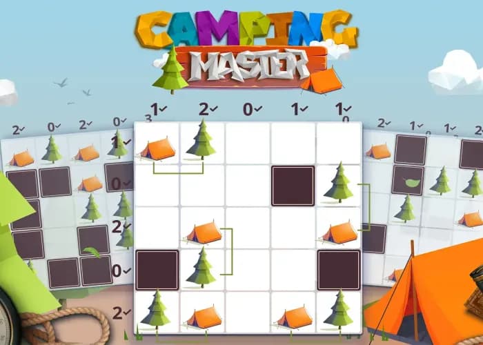 Camping master : tents & trees