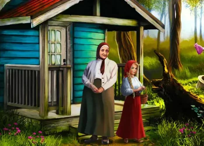 Masha rescues her grandmother